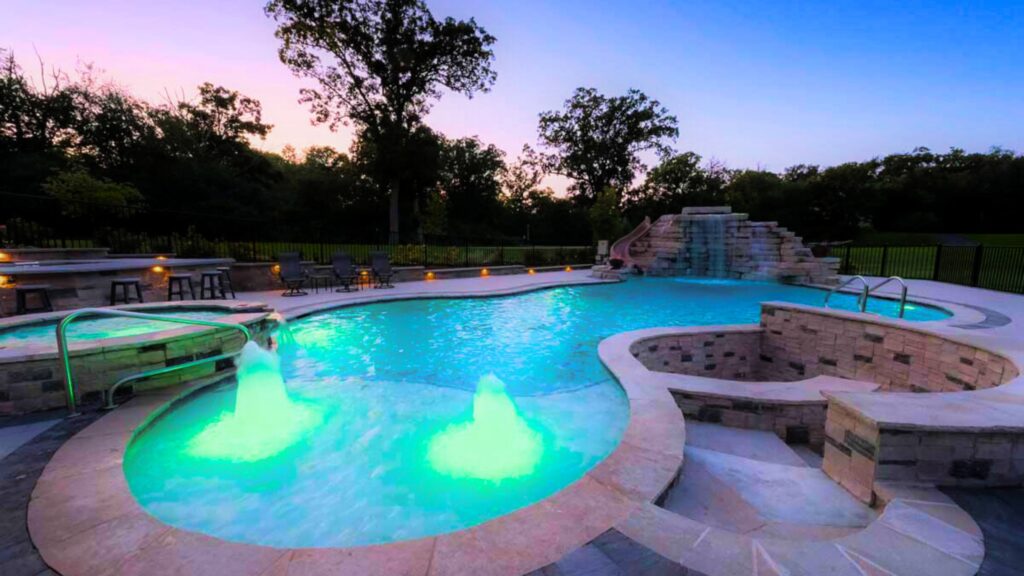 Types of water features