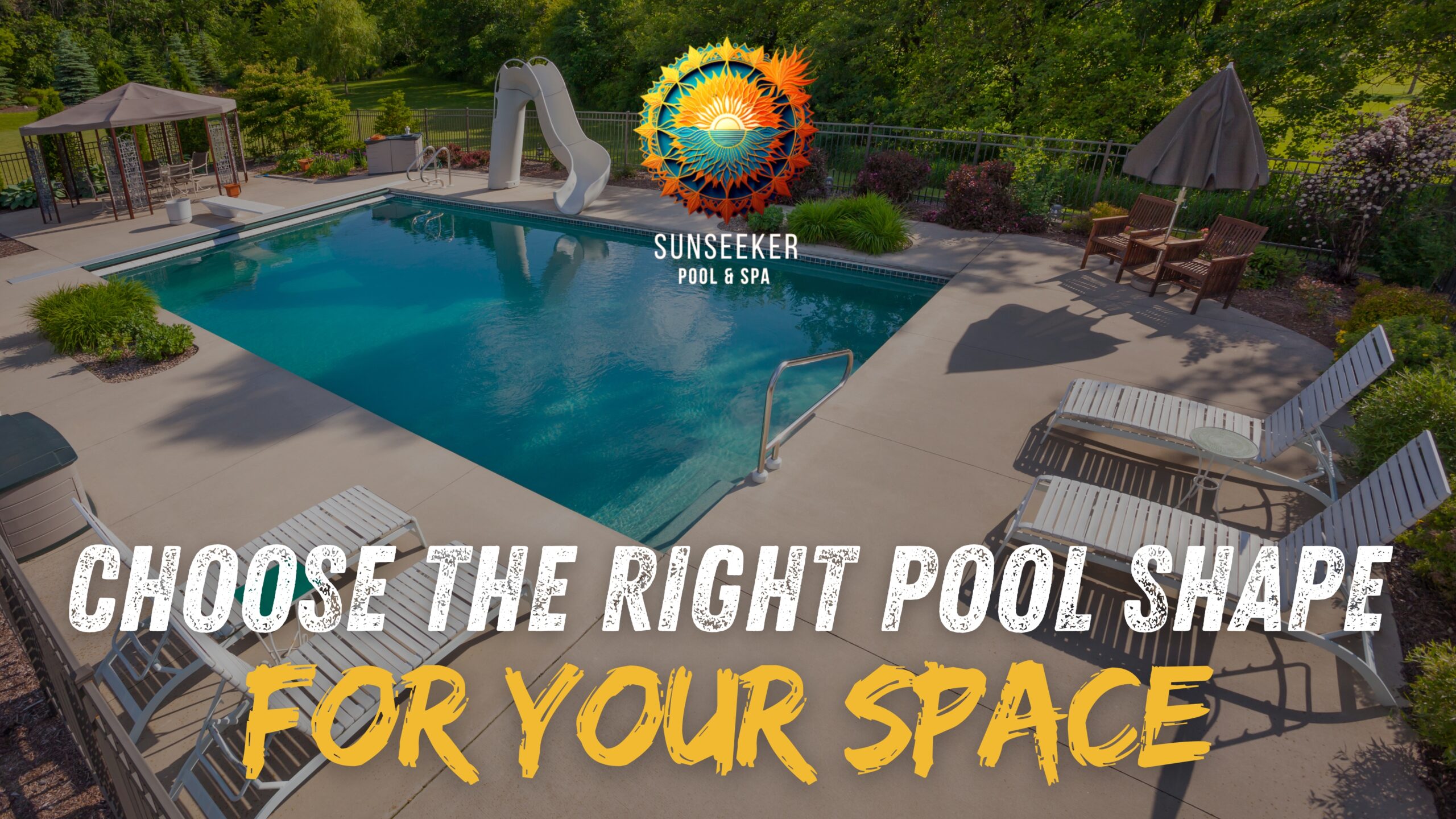 Rectangular pool design for modern homes