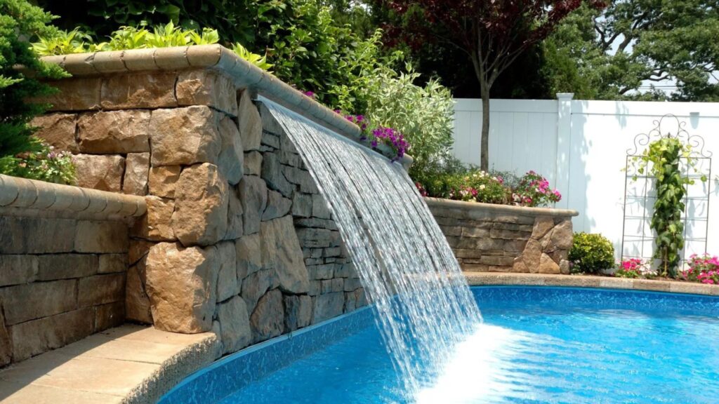 Plunge Pools with Water Features