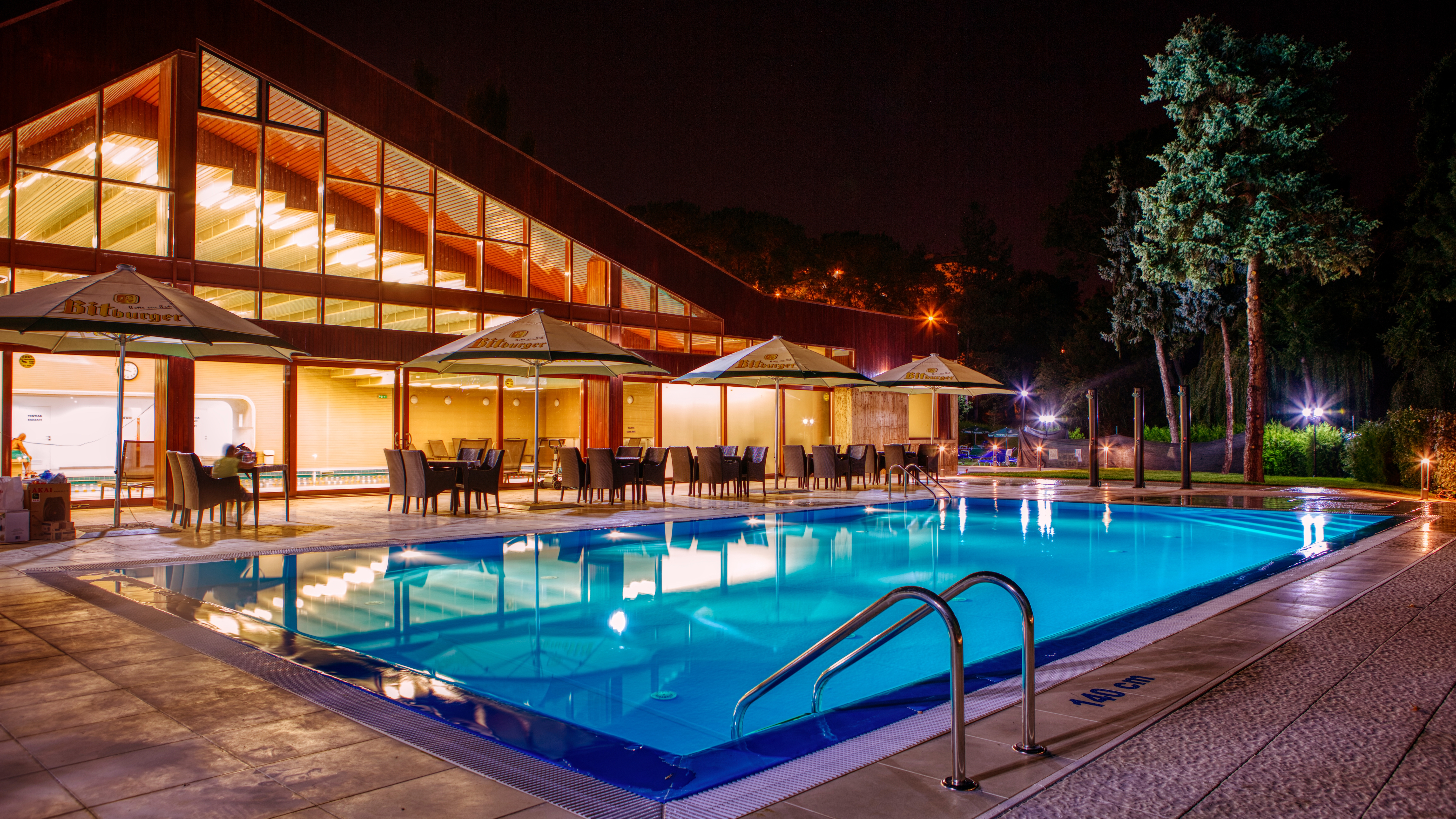 Fire and Water Pool Features