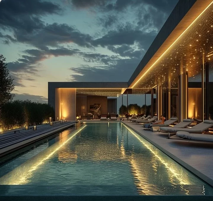 day-to-night pool design