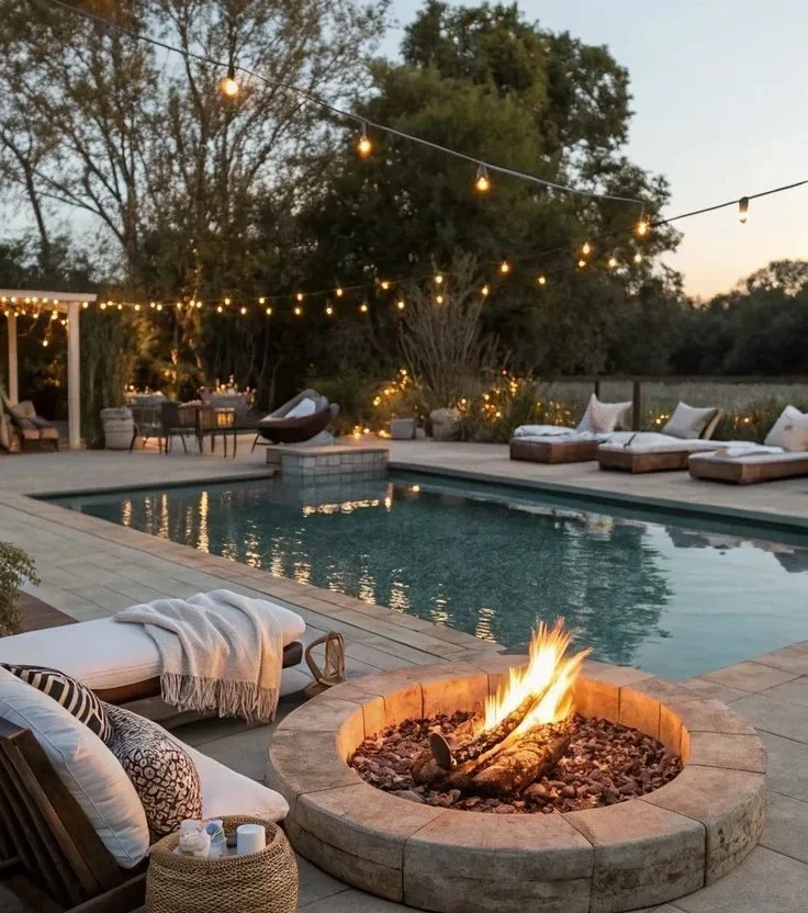 Outdoor Pool Decor Trends